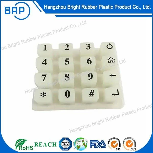Customized Natural Rubber Chemical-Resistant Rubber Keypad