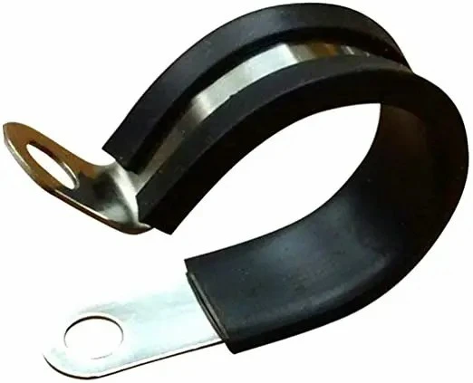 Rubber Pipe Clamps Insulated Hose Clamp
