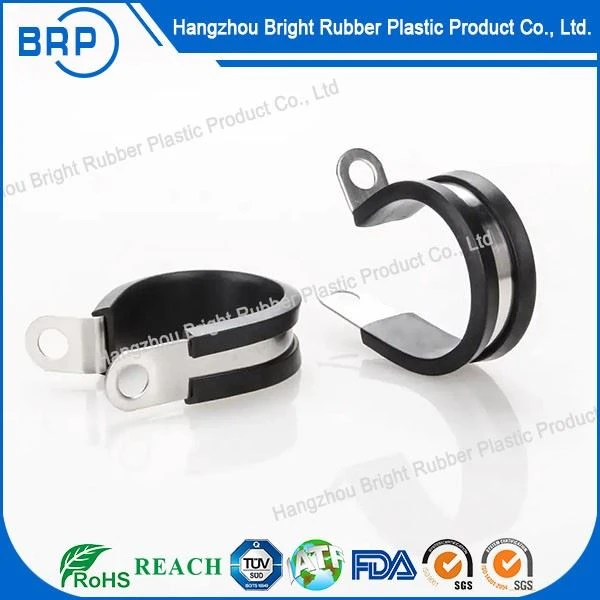 Rubber Pipe Clamps Insulated Hose Clamp
