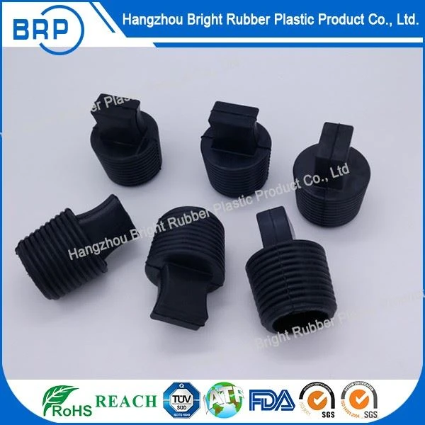 China Manufacturer EPDM Plug Rubber Stopper Black